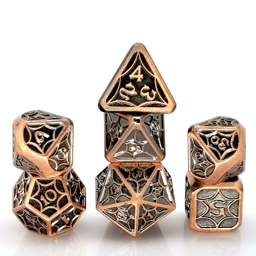 Spider Metal Dice