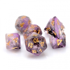 Purple and Black Swirl