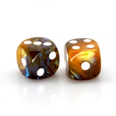 Blend color with glitter D6  16mm