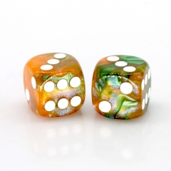 Blend color with glitter D6  16mm