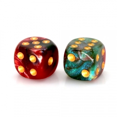 Blend color with glitter D6  16mm