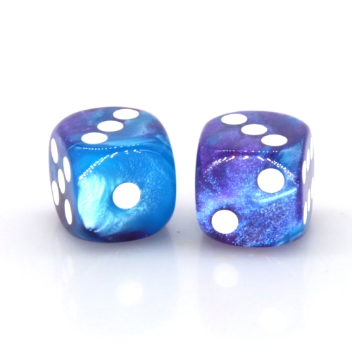 Blend color with glitter D6  16mm