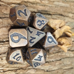 Dragon Scale Font Dice