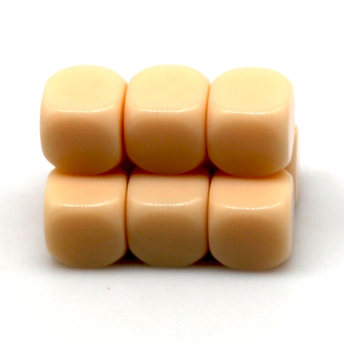 Skin Color Blank  D6  16mm