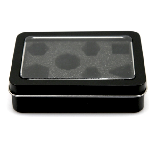 Rectangel Black Tin