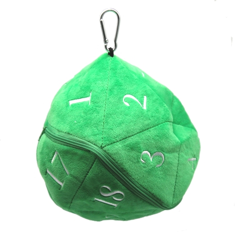 D20  Green Dice Bag