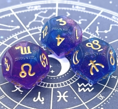 Three Colors Astrology Dice