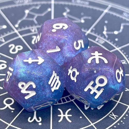 Blend Colors Astrology Dice