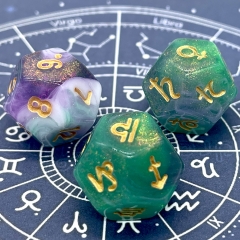 Three Colors Astrology Dice