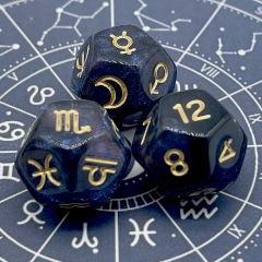 Single Color Astrology Dice