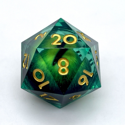 Rolling  Eyes 34mm  D20 (sharp reisn)