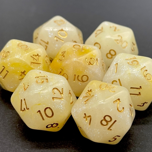 Yellow  D20