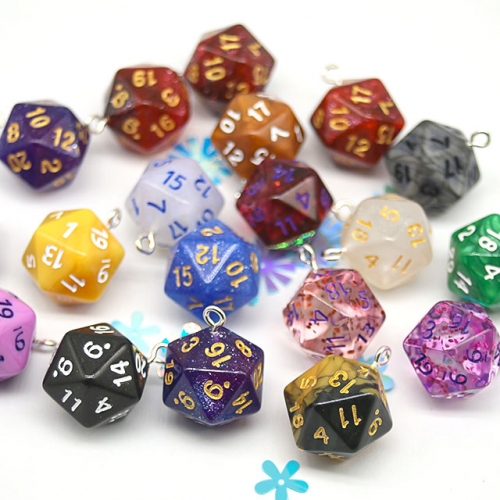 Key Chain Acrylic D20