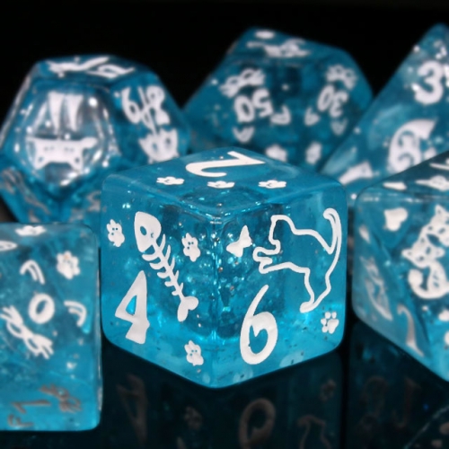 Transparent Blue Cats