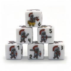 PRINT KNIGHT D6 DICE