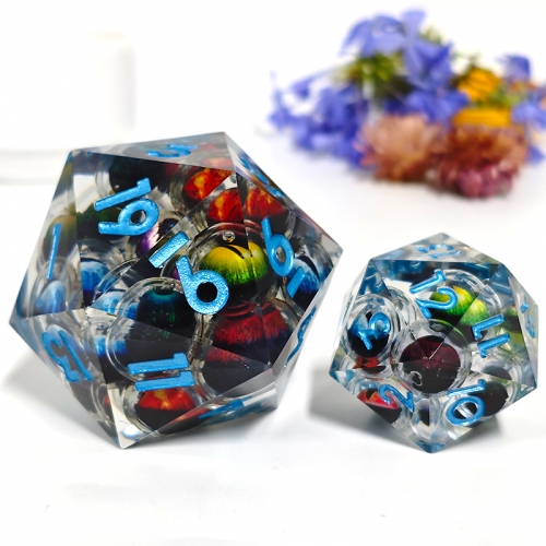 Multi dragon eyes Sharp liquid D20