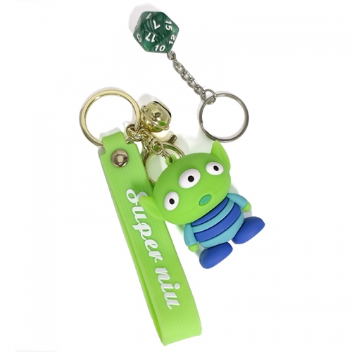 D20 and Cartoon  Keychain