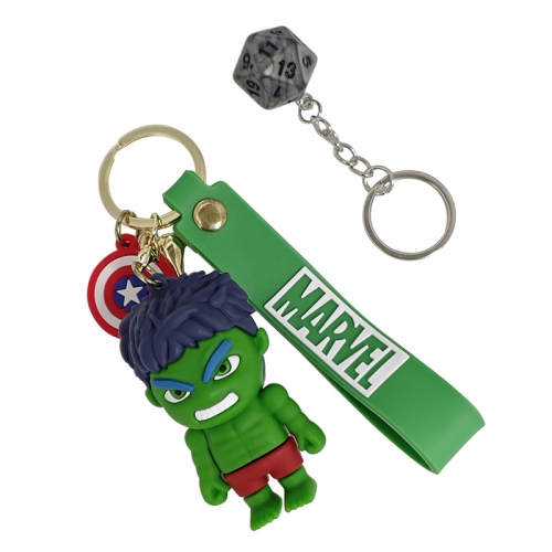 D20 and Cartoon  Keychain