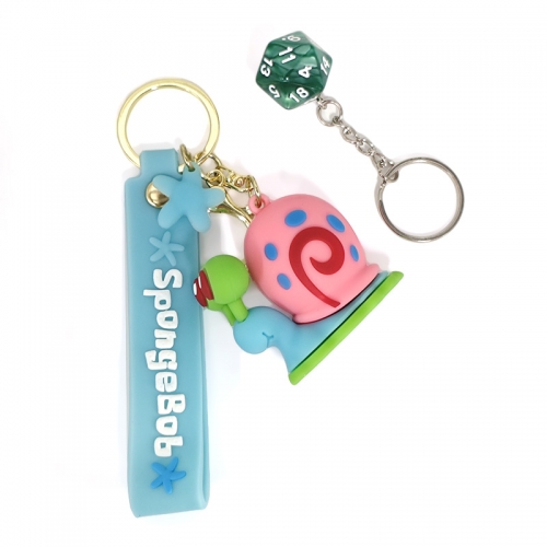 D20 and Cartoon  Keychain