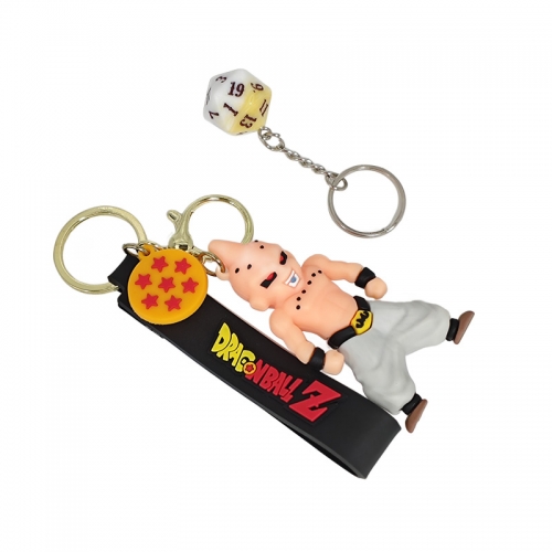 D20 and Cartoon  Keychain