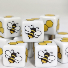 Print Honeycomb D6 Dice