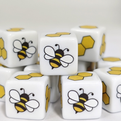 Print Honeycomb D6 Dice