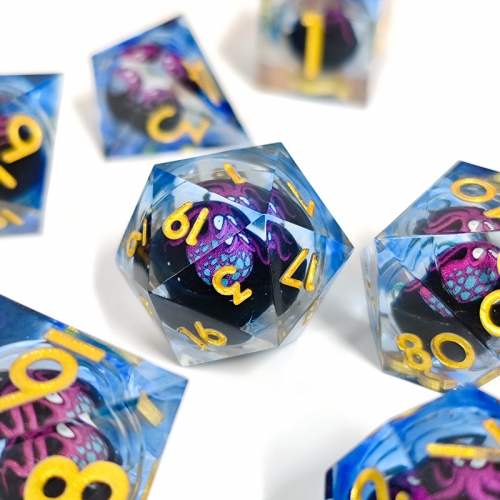 Rolling Octopus Sharp Dice