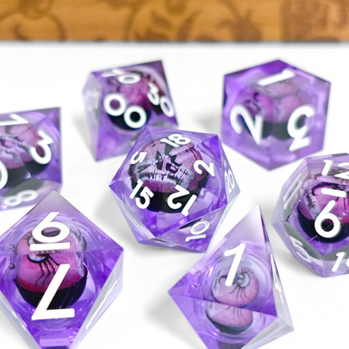 Rolling Halloween Sharp Dice