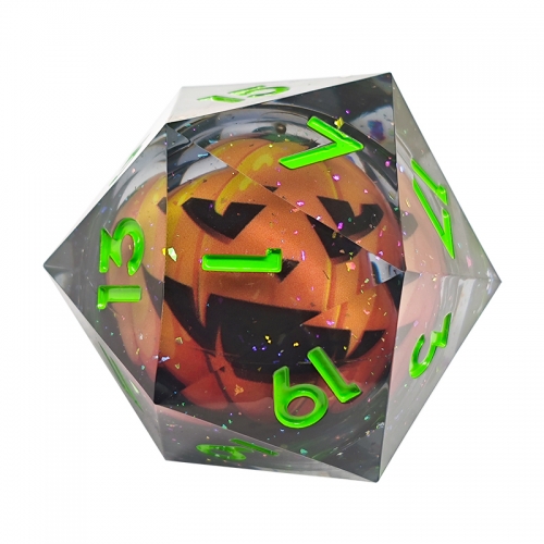 Halloween pumpkin lantern D20