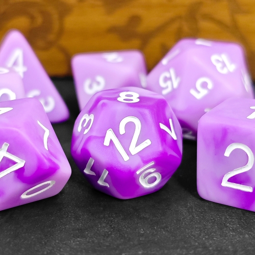 Matte  Dice Set