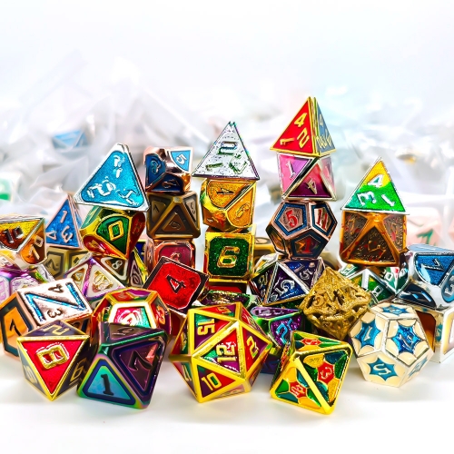 Loose Metal Dice