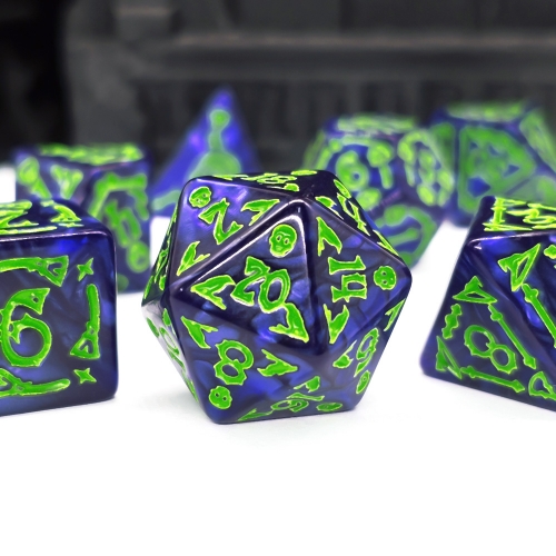 Halloween Pattern Dice