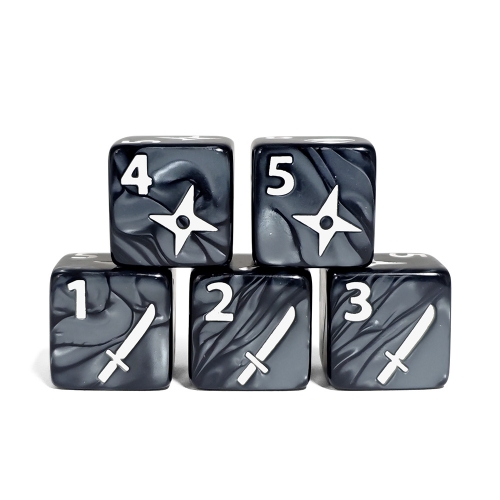 16MM Pearl D6 Dice