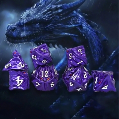 Dragon Scale Metal Dice