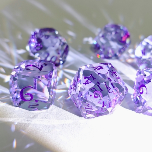 Multifaceted Gemstone Dice