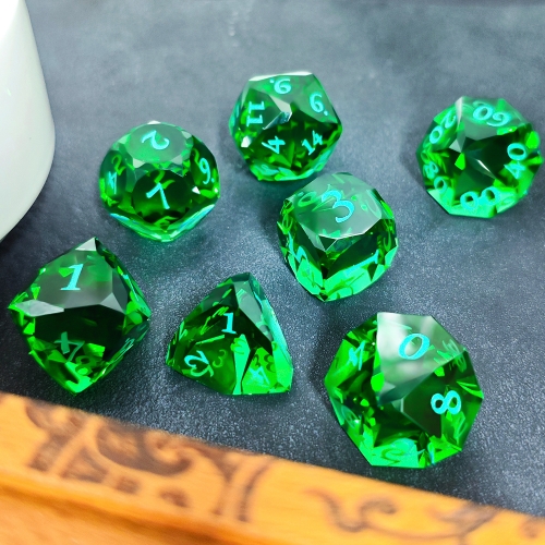 Multifaceted Gemstone Dice