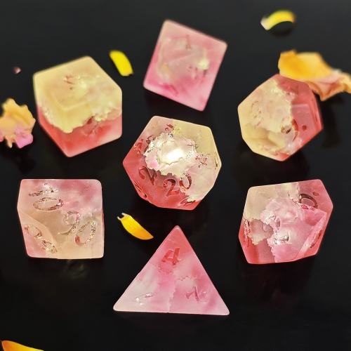 Blend Color Gemstone Dice