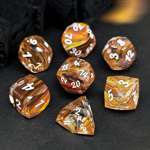 Multifaceted Gemstone Dice