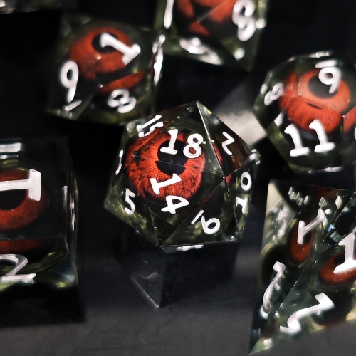 Rolling Eyes Sharp Dice