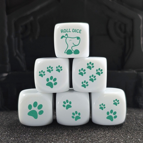 Print Dog D6 dice