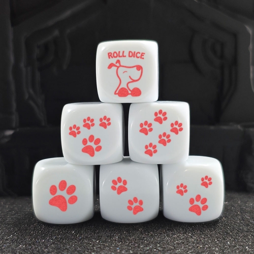 Print Dog D6 dice