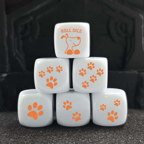 Print Dog D6 dice