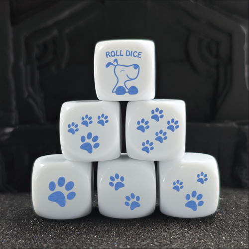 Print Dog D6 dice