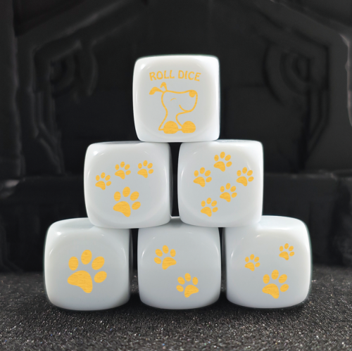 Print Dog D6 dice