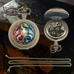 Mini Metal Dice+Pokect Watch
