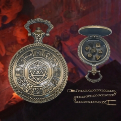 Mini Metal Dice+Pokect Watch