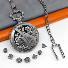 Mini Metal Dice+Pokect Watch