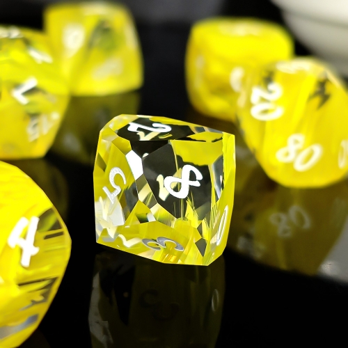 Multifaceted Gemstone Dice