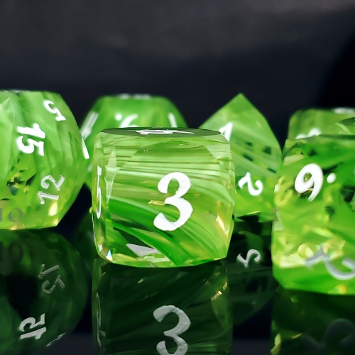 Multifaceted Gemstone Dice