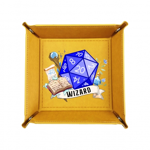Square Dice Tray-yellow